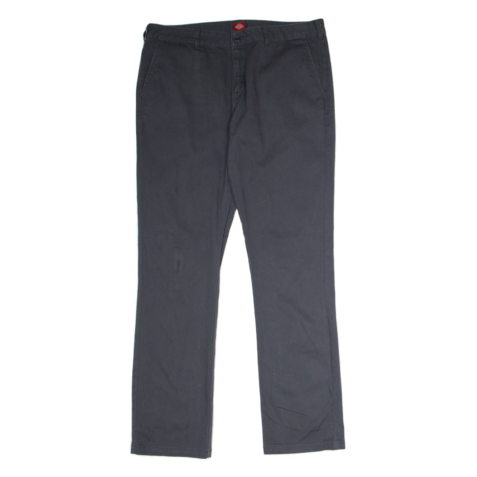 DICKIES Workwear Womens Trousers Grey Regular Straight W34 L31