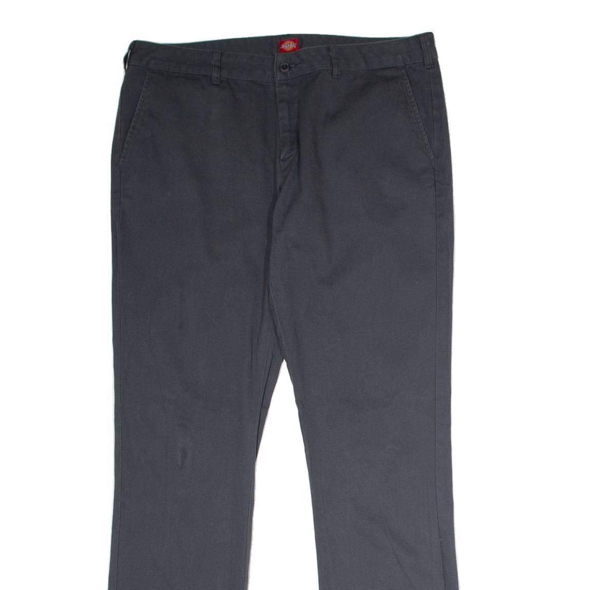 DICKIES Workwear Womens Trousers Grey Regular Straight W34 L31