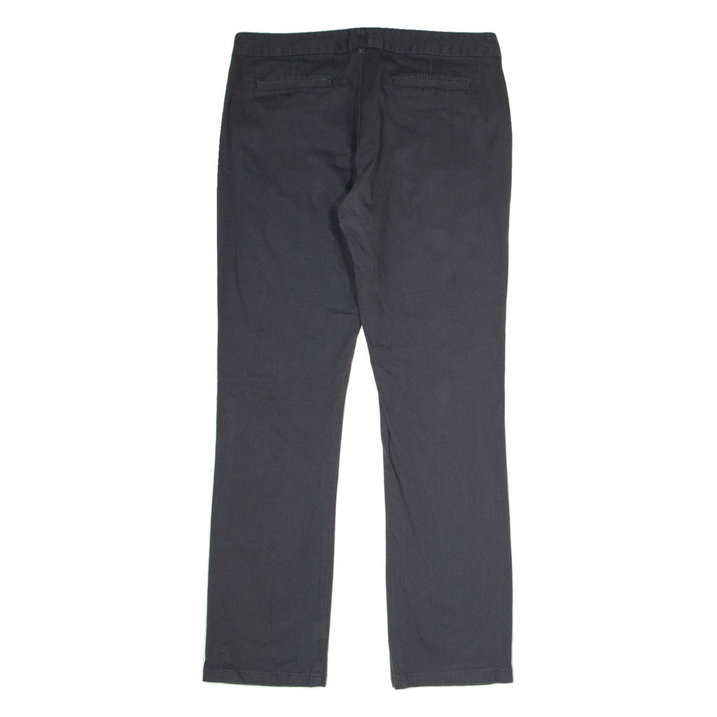 DICKIES Workwear Womens Trousers Grey Regular Straight W34 L31