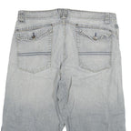 ALCW Mens Denim Blue Casual Shorts 3XL W37 Cotton Blend Relaxed Fit