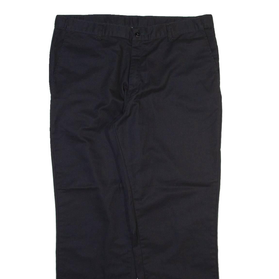 DICKIES Mens Trousers Black Regular Straight W38 L31
