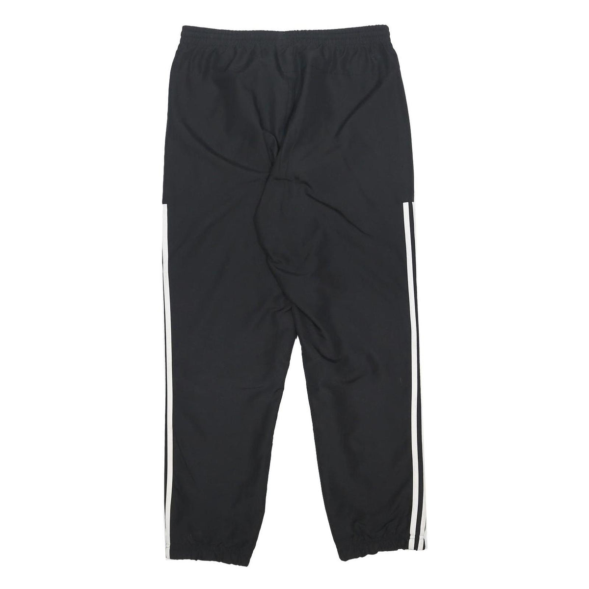 ADIDAS Mens Joggers Black & White Slim Tapered M W30 L28 Sports Casual Wear