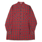 KROPF KARL Mens Shirt Red Check Long Sleeve M