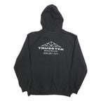 CARHARTT Mens Black Truss Tek Logo Pullover Hoodie L Cotton Blend Workwear