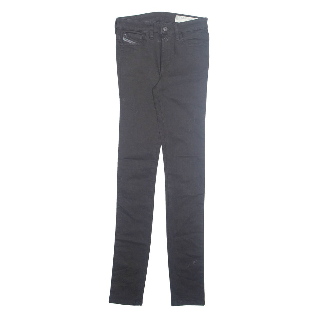 DIESEL Womens Jeans Black Regular Tapered W25 L32