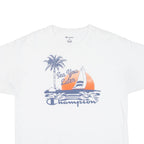 CHAMPION Sea You Later Mens T-Shirt White XL