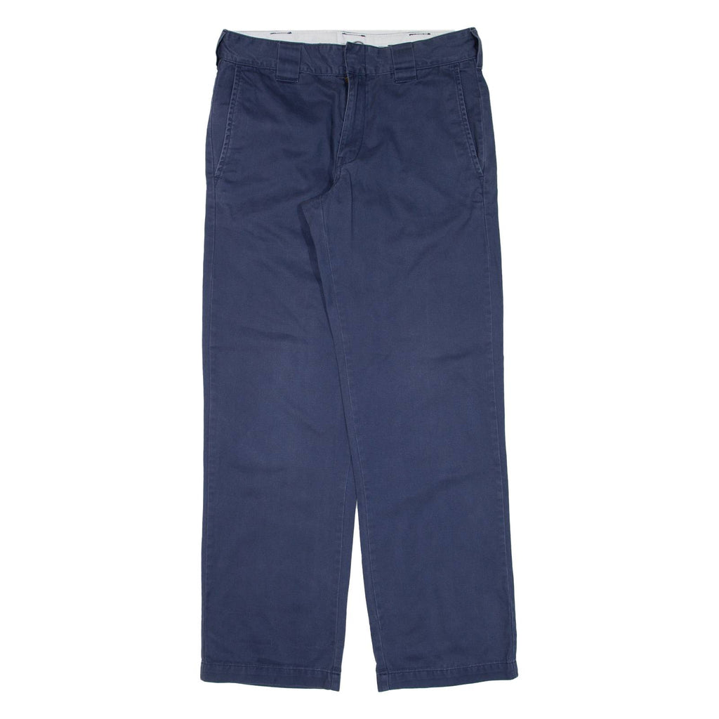 DICKIES Workwear Mens Trousers Blue Regular Straight W30 L32