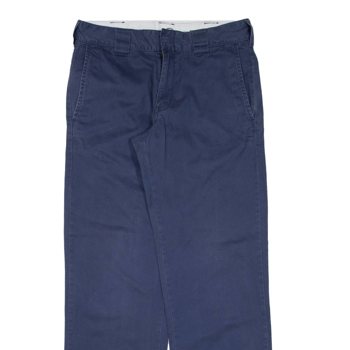 DICKIES Workwear Mens Trousers Blue Regular Straight W30 L32