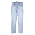 LEVI'S 512 Tapered Girls Jeans Blue Slim Denim Light W25 L27 Stylish Cotton