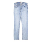 LEVI'S 512 Tapered Girls Jeans Blue Slim Denim Light W25 L27 Stylish Cotton