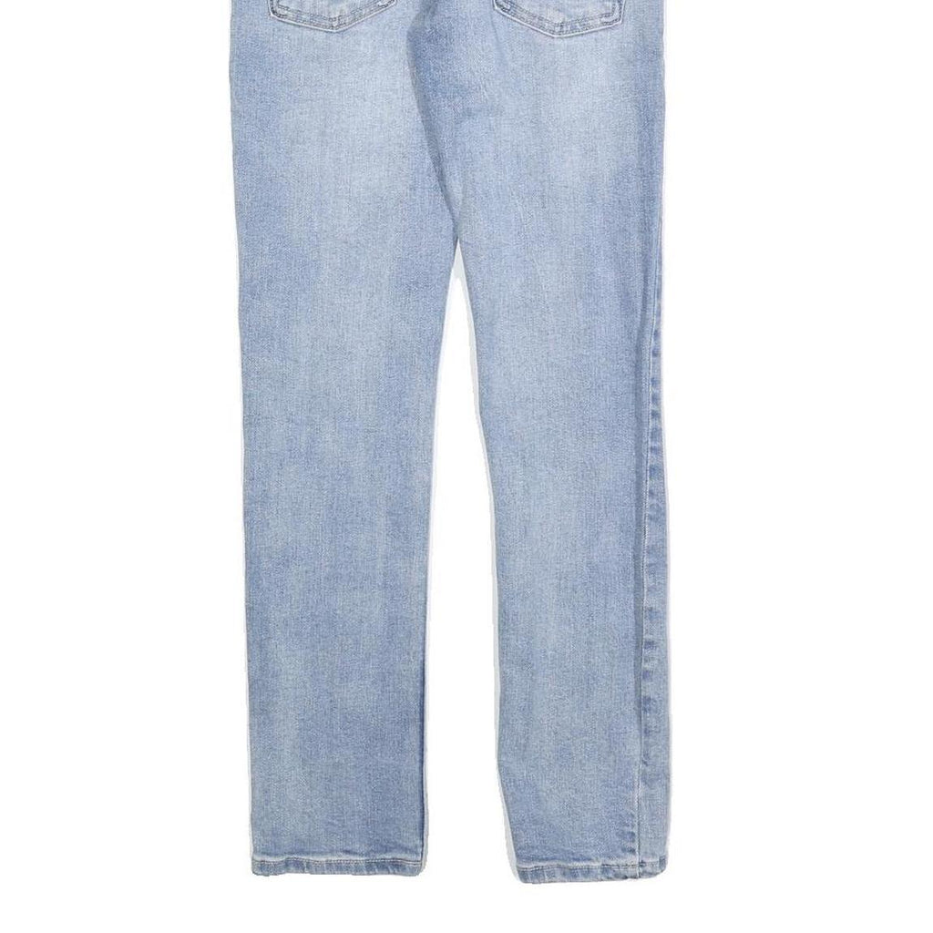 LEVI'S 512 Tapered Girls Jeans Blue Slim Denim Light W25 L27 Stylish Cotton