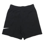 NIKE Mens Shorts Black Casual S W26 Cotton Blend Sport Logo Drawstring