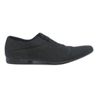BATA Mens Black Leather Derby Shoes UK 10.5 Formal Smart Classic Footwear