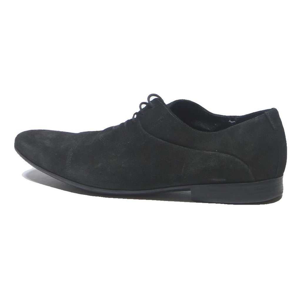 BATA Mens Black Leather Derby Shoes UK 10.5 Formal Smart Classic Footwear