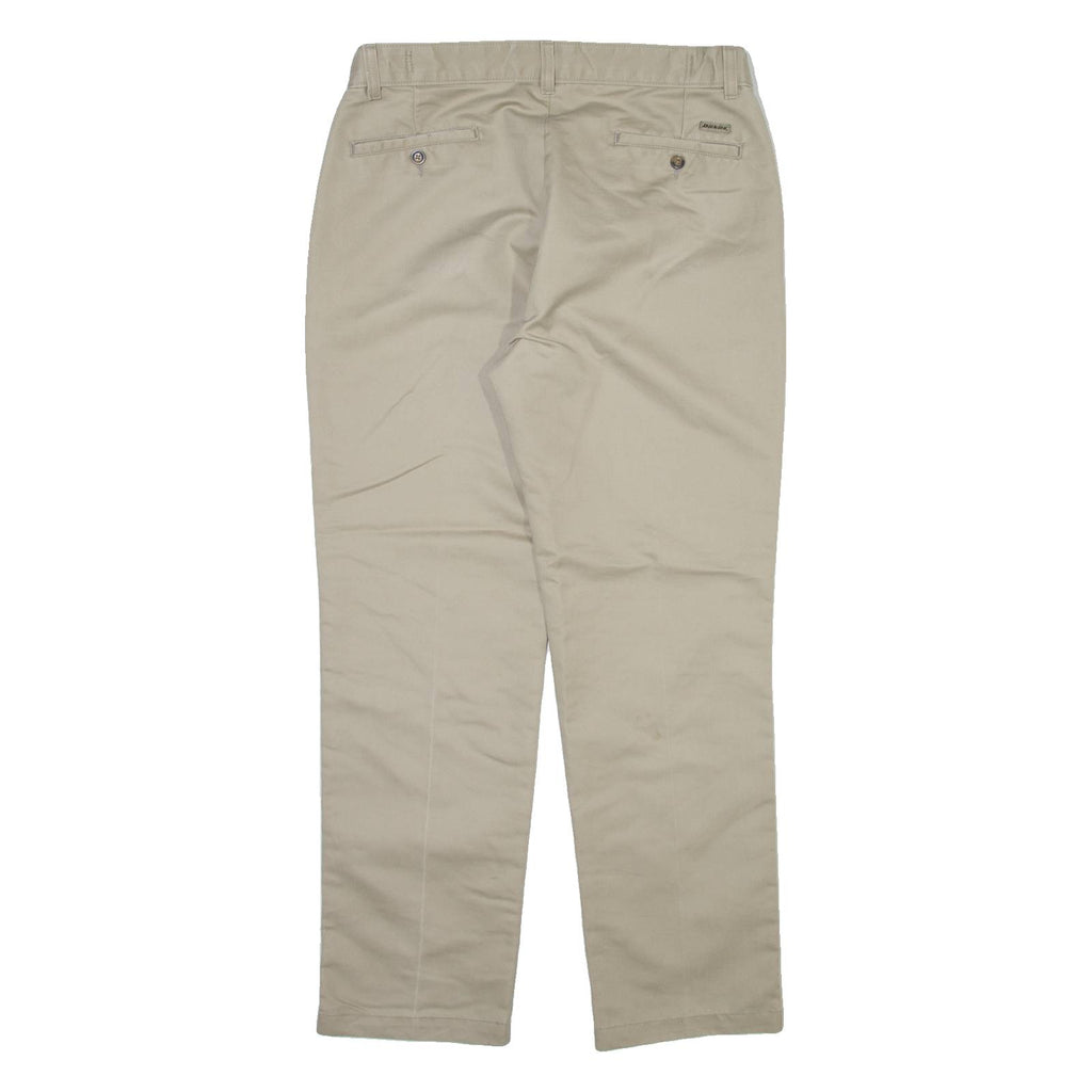 DICKIES Mens Trousers Beige Regular Straight W36 L32
