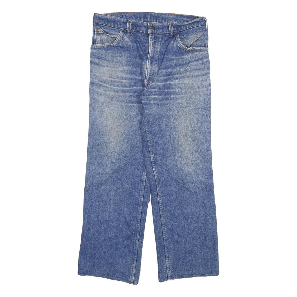 LEVI'S Mens Regular Blue Denim Jeans W30 L27 Zip Classic Relaxed Fit