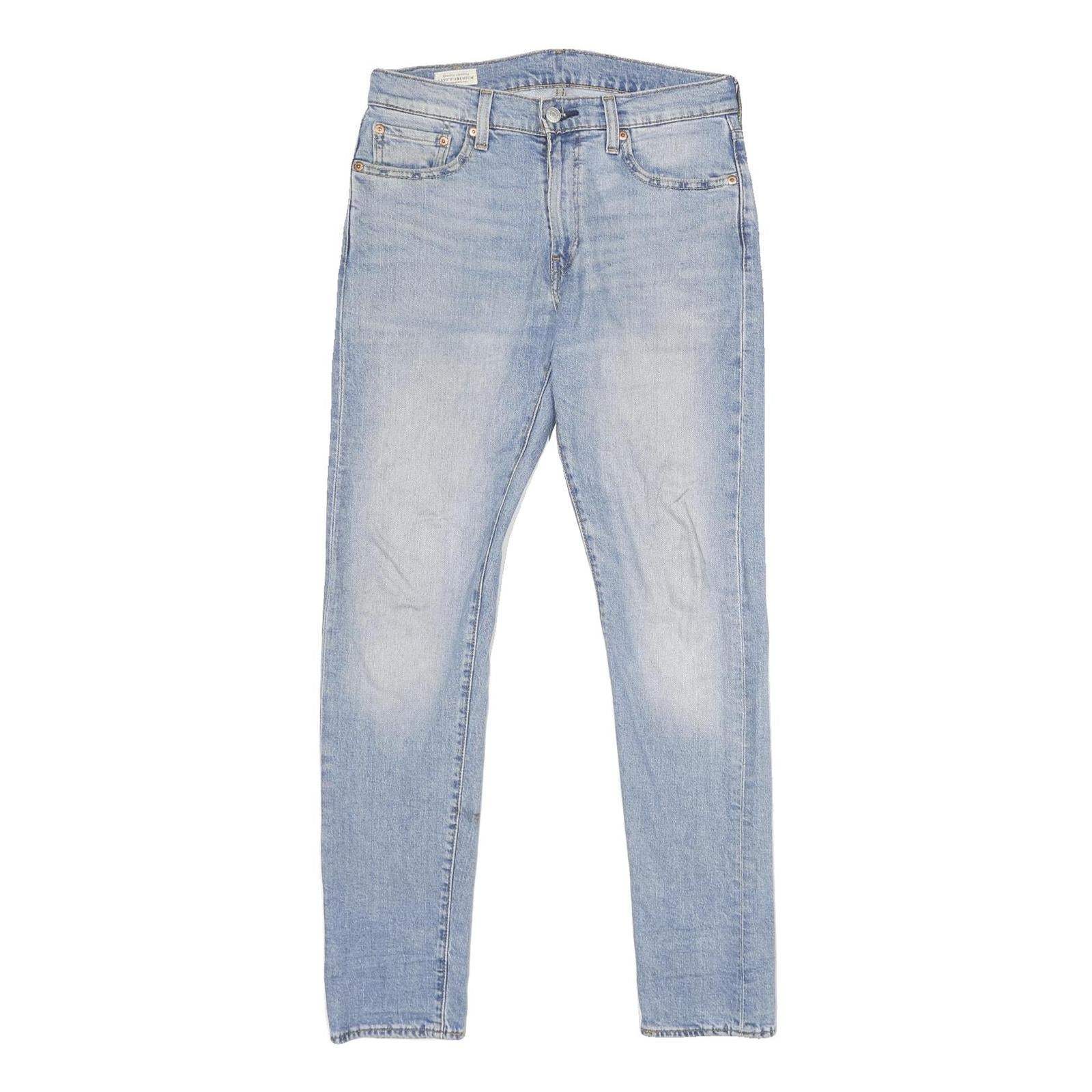 LEVI'S 512 BIG E Mens Jeans Blue Slim Skinny Denim Light W30 L32 Vintage Style