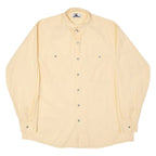 TOM Tailored Mens Plain Shirt Orange Long Sleeve L