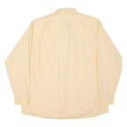 TOM Tailored Mens Plain Shirt Orange Long Sleeve L