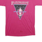 JERZEES Mens Pink Bloomsday Graphic T-Shirt M Short Sleeve Crew Neck Finisher