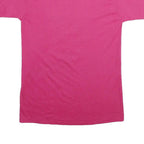 JERZEES Mens Pink Bloomsday Graphic T-Shirt M Short Sleeve Crew Neck Finisher