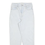 LEVI'S Womens Regular Fit Light Blue Denim Jeans W28 L27 Classic Zip Closure