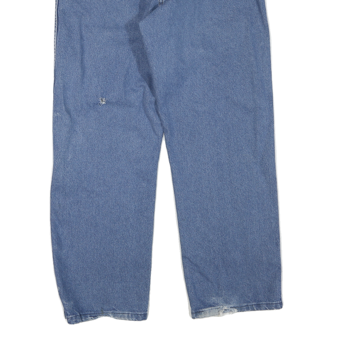 DICKIES Mens Regular Fit Blue Denim Jeans W34 L28 Zip Closure Casual Workwear