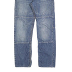 GUESS Mens Blue Regular Fit Denim Jeans W31 L31 Classic Cotton Blend Zip