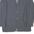 JOOP! Mens Grey Wool Blend Classic Jacket L Button Closure Tailored Fit