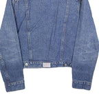 LIMITED JEANS Womens Blue Denim Cotton Button Jacket S Classic Vintage Style