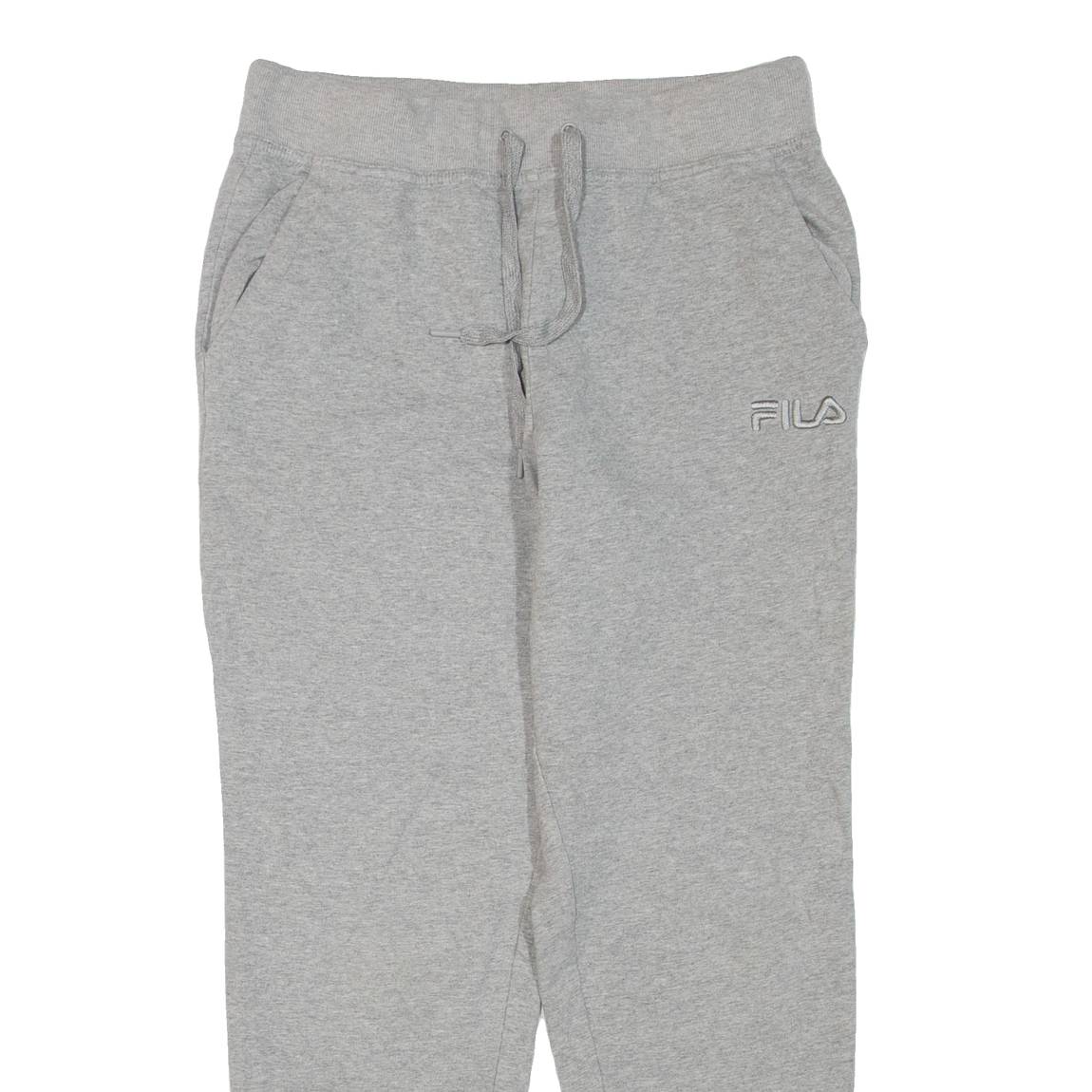 FILA Mens Joggers Grey Tapered M W28 L27