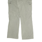 LEE COOPER Mens Cotton Blend Light Green Relaxed Cargo Trousers W35 L33