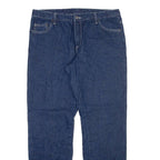 DICKIES Blanket Lined Workwear Womens Jeans Blue Relaxed Straight W35 L31