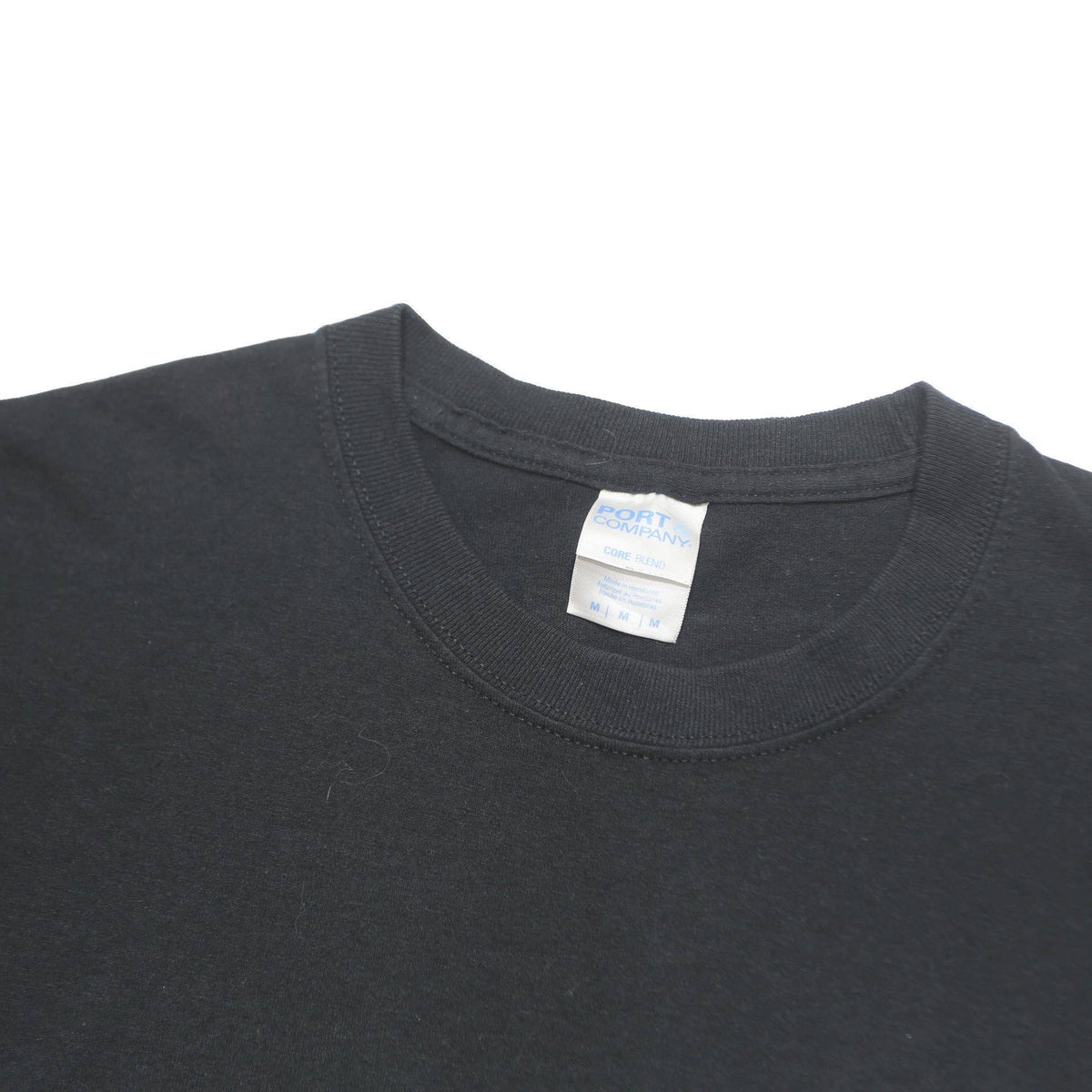 PORT & COMPANY Mens Black Chilly Willy 150 Graphic T-Shirt M Crew Neck Short
