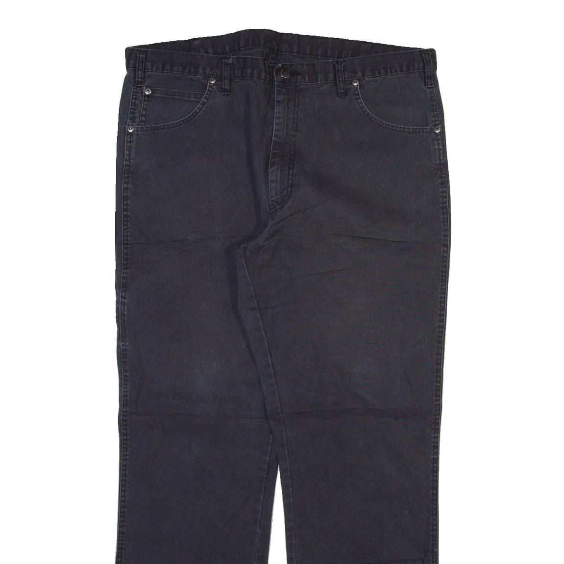 DICKIES Mens Trousers Grey Regular Straight W38 L30