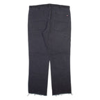 DICKIES Mens Trousers Grey Regular Straight W38 L30