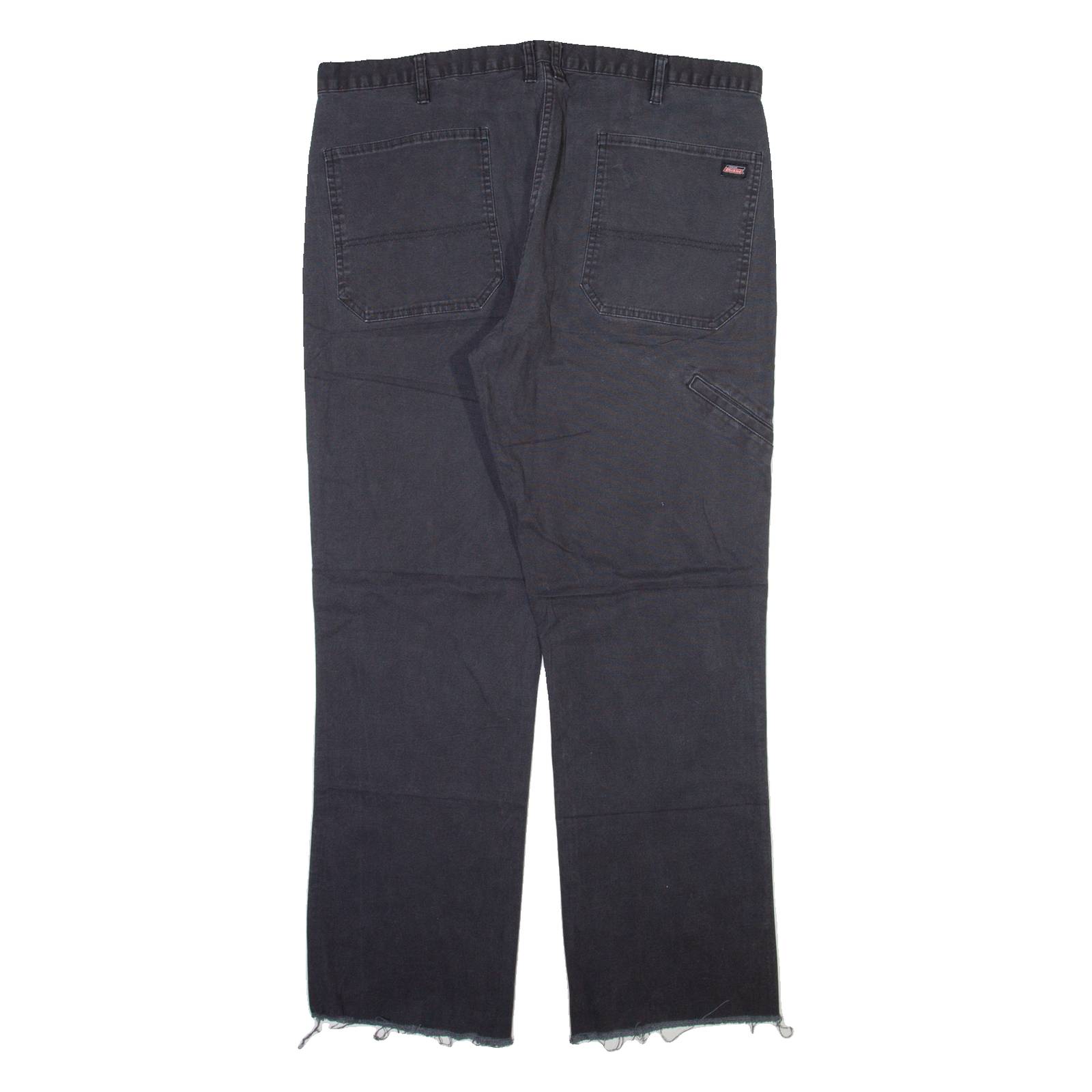 DICKIES Mens Trousers Grey Regular Straight W38 L30