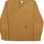 DICKIES Mens Brown Hoodie L Soft Comfortable Casual Fleece