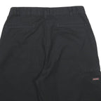 DICKIES Mens Shorts Black Casual Regular M W33 Workwear Durable Comfort