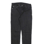 LEVI'S 511 Slim Mens Jeans Black Slim Skinny Denim Medium W30 L32 Zip