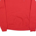 CHAMPION Mens Red Crew Neck M Cotton Blend Sweatshirt Pullover Casual