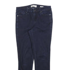 CALVIN KLEIN Womens Slim Blue Denim Jeans W28 L26 Zip Cotton Blend Classic Fit