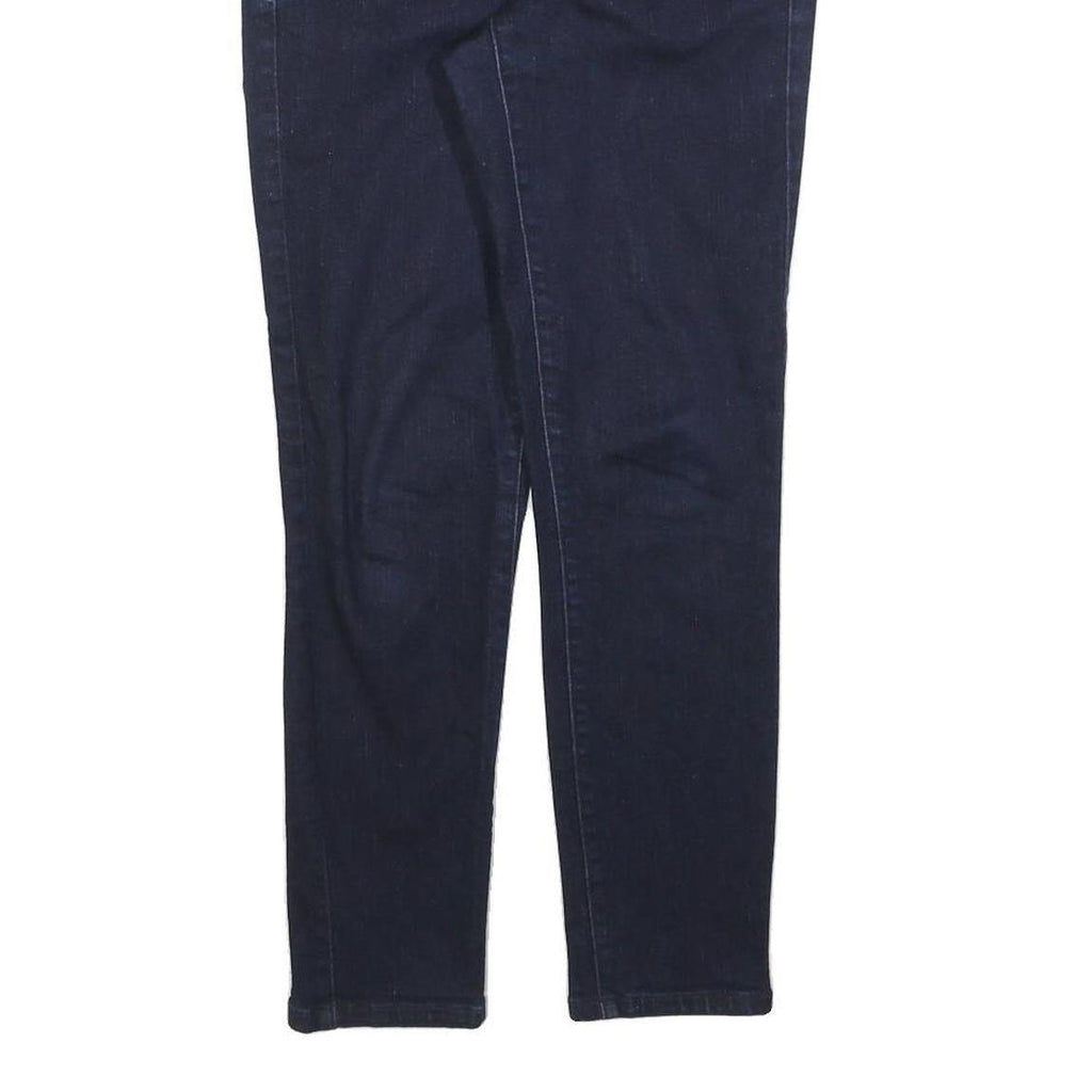 CALVIN KLEIN Womens Slim Blue Denim Jeans W28 L26 Zip Cotton Blend Classic Fit