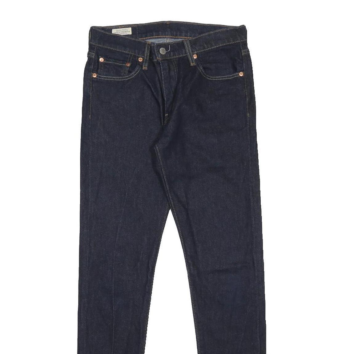 LEVI'S Big E Mens Jeans Blue Slim Skinny Denim Light W30 L32 Classic Zip
