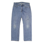 LEVI'S 751 Mens Jeans Blue Regular Straight Denim Medium W34 L30 Classic Cotton