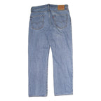LEVI'S 751 Mens Jeans Blue Regular Straight Denim Medium W34 L30 Classic Cotton