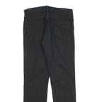 LEVI'S Mens Slim Black Jeans Denim W31 L32 Zip Classic