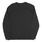 PUMA Mens Black Cotton Blend Crew Neck M Sports Logo Sweatshirt Casual