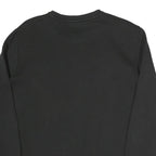 PUMA Mens Black Cotton Blend Crew Neck M Sports Logo Sweatshirt Casual