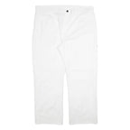 DICKIES Carpenter Mens Trousers White Regular Straight W40 L30